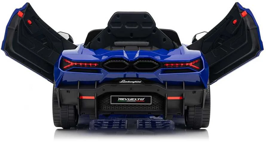 Mėlyna Elektromobilis Lamborghini Revuelto, Mėlyna