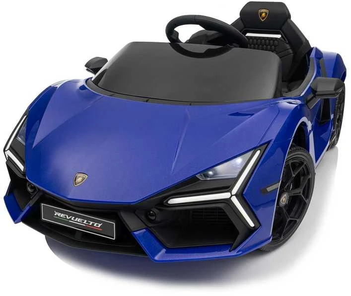 Mėlyna Elektromobilis Lamborghini Revuelto, Mėlyna