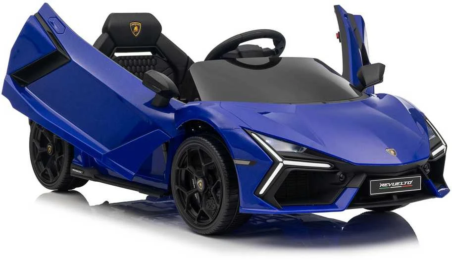 Mėlyna Elektromobilis Lamborghini Revuelto, Mėlyna