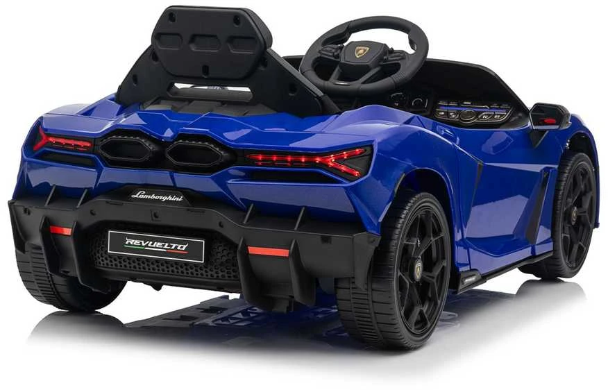 Mėlyna Elektromobilis Lamborghini Revuelto, Mėlyna