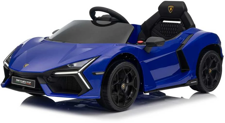 Mėlyna Elektromobilis Lamborghini Revuelto, Mėlyna