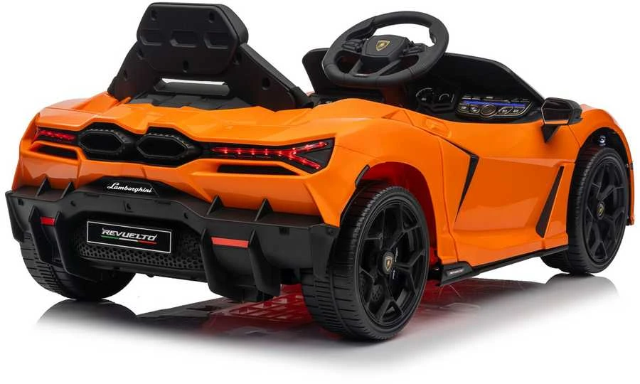Oranžinis Elektromobilis Lamborghini Revuelto, Oranžinis