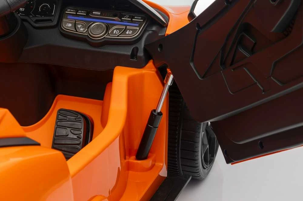 Oranžinis Elektromobilis Lamborghini Revuelto, Oranžinis