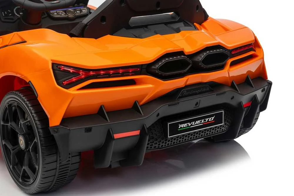 Oranžinis Elektromobilis Lamborghini Revuelto, Oranžinis