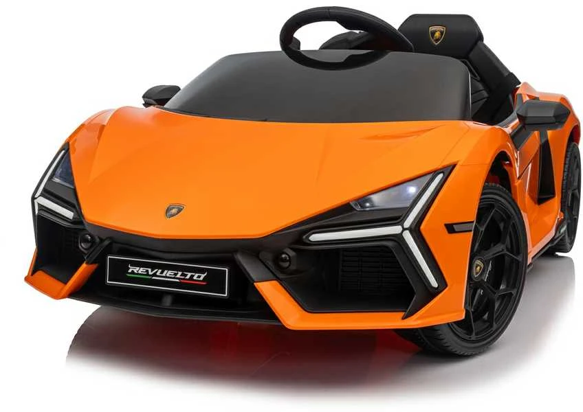 Oranžinis Elektromobilis Lamborghini Revuelto, Oranžinis