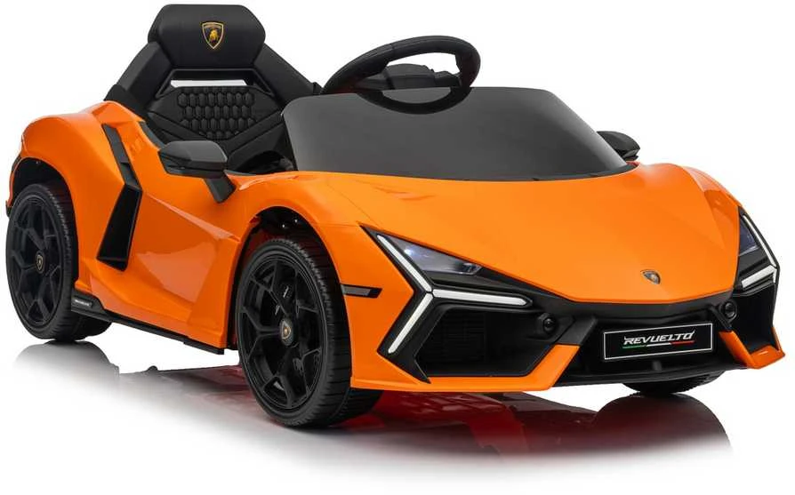 Oranžinis Elektromobilis Lamborghini Revuelto, Oranžinis