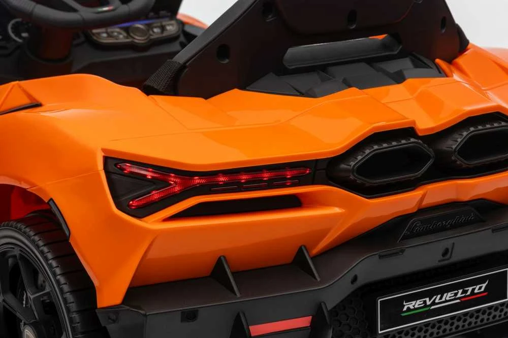 Oranžinis Elektromobilis Lamborghini Revuelto, Oranžinis
