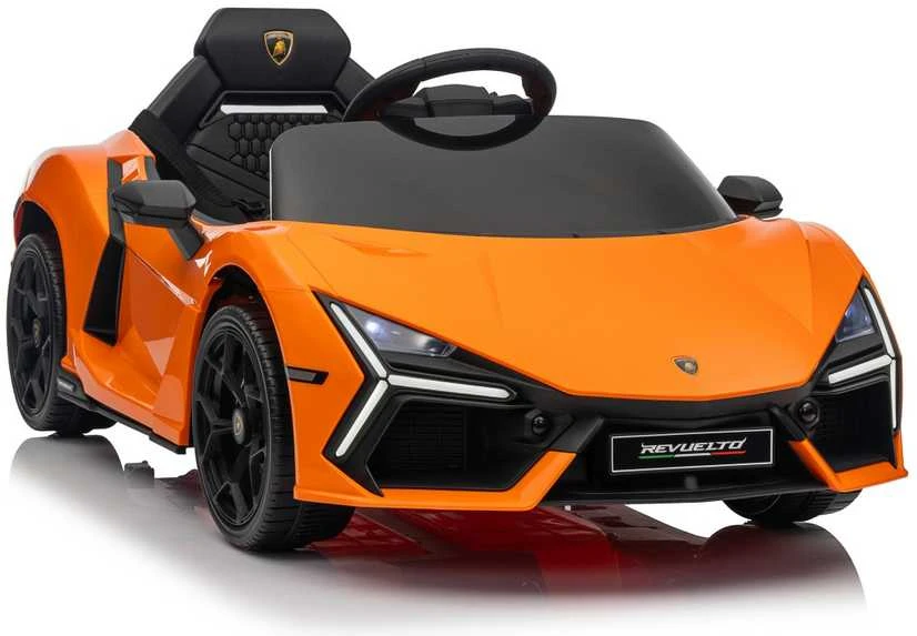 Oranžinis Elektromobilis Lamborghini Revuelto, Oranžinis