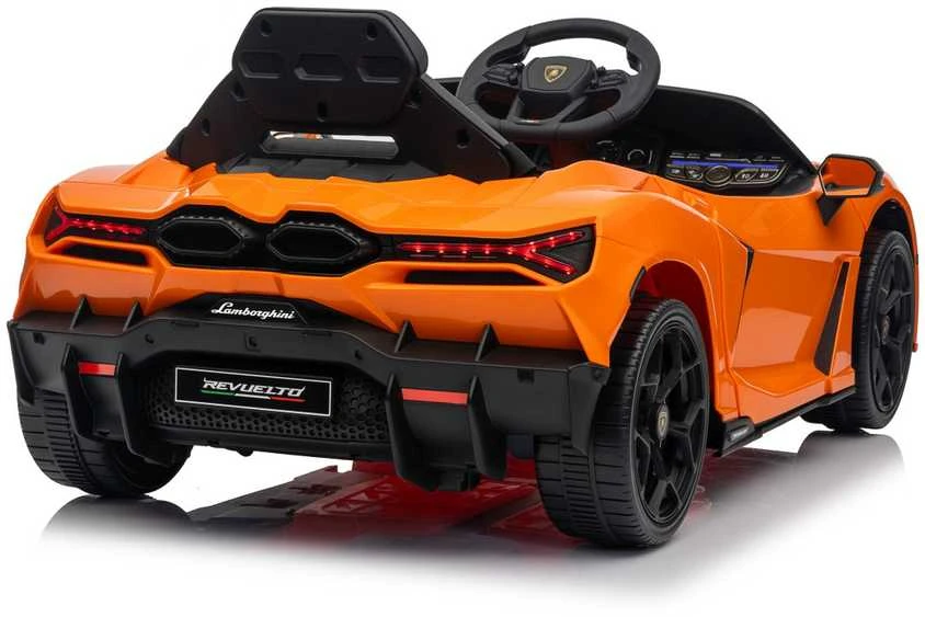 Oranžinis Elektromobilis Lamborghini Revuelto, Oranžinis