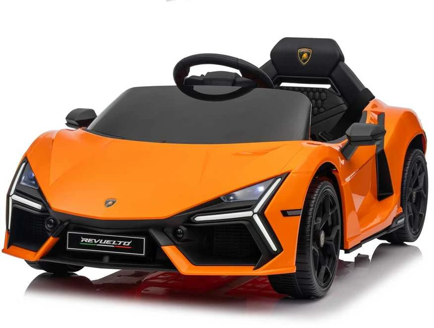 Oranžinis Elektromobilis Lamborghini Revuelto, Oranžinis