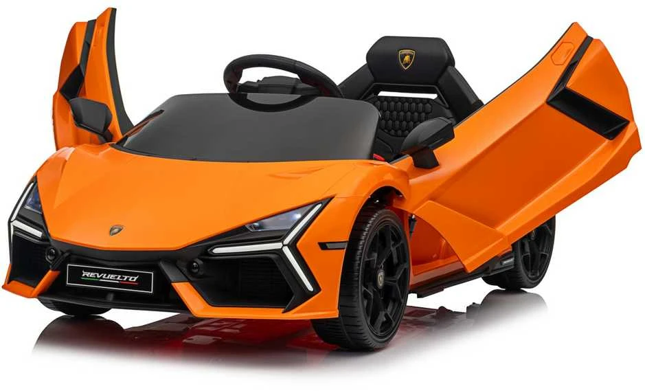 Oranžinis Elektromobilis Lamborghini Revuelto, Oranžinis