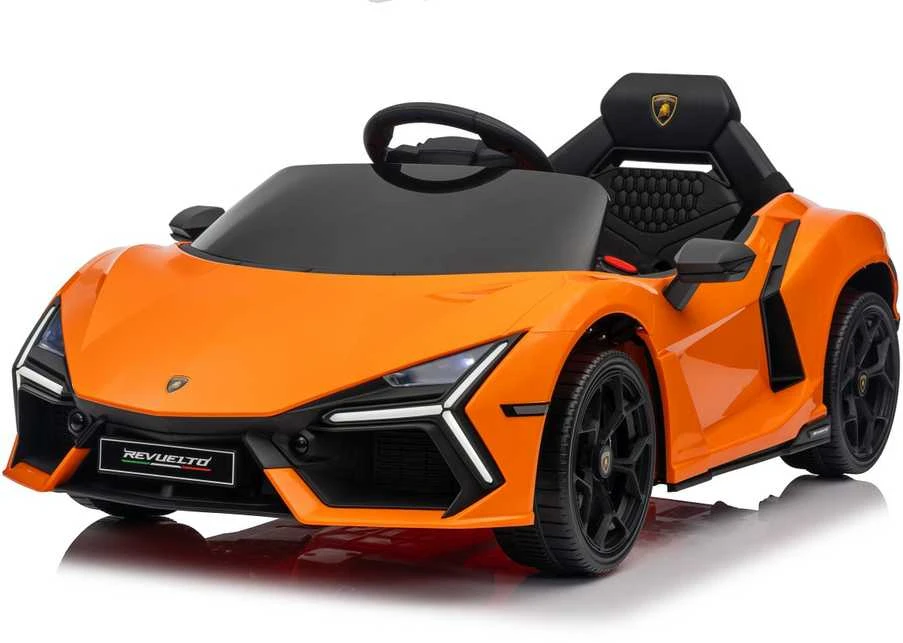Oranžinis Elektromobilis Lamborghini Revuelto, Oranžinis
