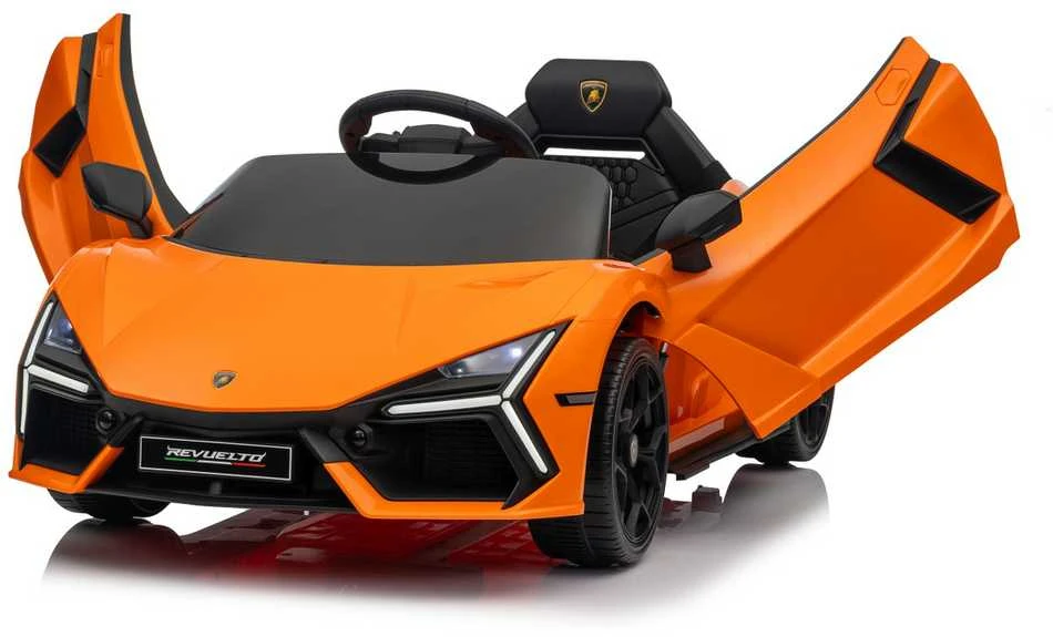 Oranžinis Elektromobilis Lamborghini Revuelto, Oranžinis