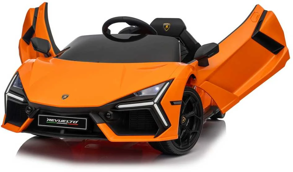 Oranžinis Elektromobilis Lamborghini Revuelto, Oranžinis