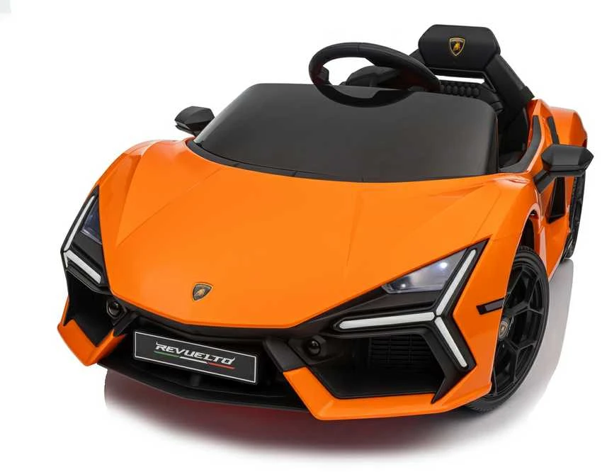 Oranžinis Elektromobilis Lamborghini Revuelto, Oranžinis