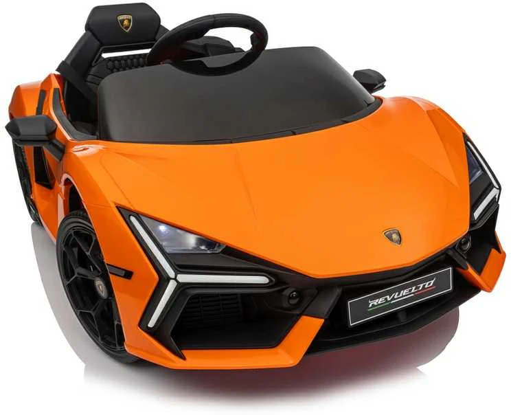 Oranžinis Elektromobilis Lamborghini Revuelto, Oranžinis