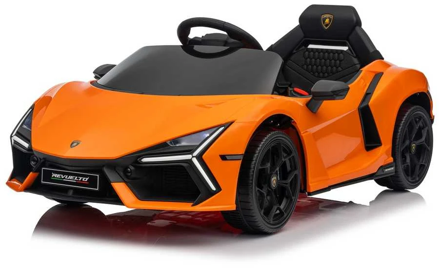 Oranžinis Elektromobilis Lamborghini Revuelto, Oranžinis