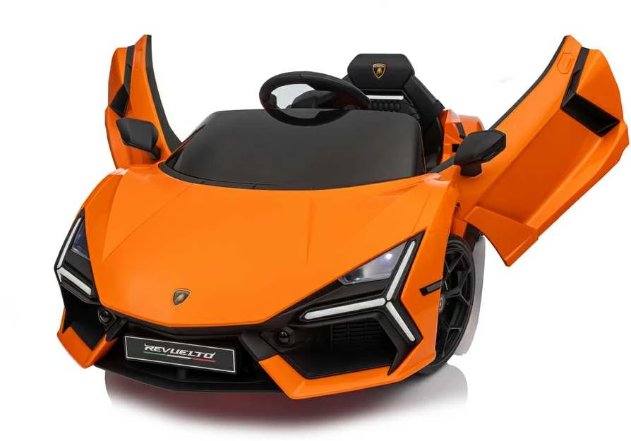 Oranžinis Elektromobilis Lamborghini Revuelto, Oranžinis