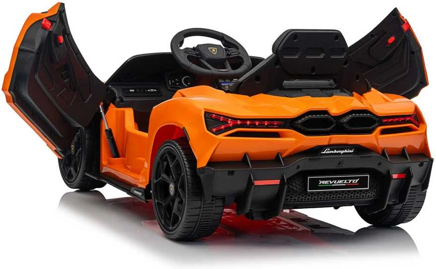 Oranžinis Elektromobilis Lamborghini Revuelto, Oranžinis