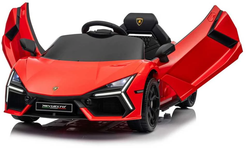 Ramiz Elektromobilis Lamborghini Revuelto, Raudona