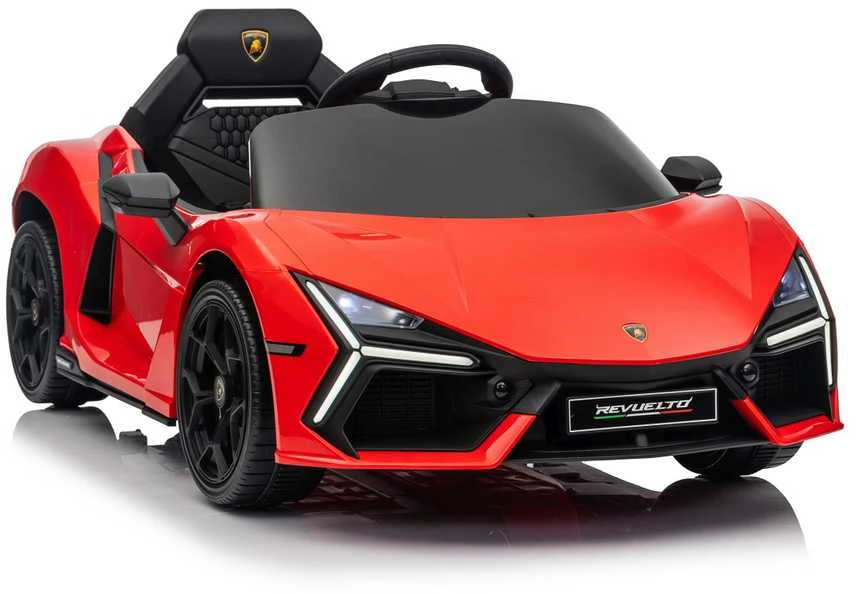Ramiz Elektromobilis Lamborghini Revuelto, Raudona
