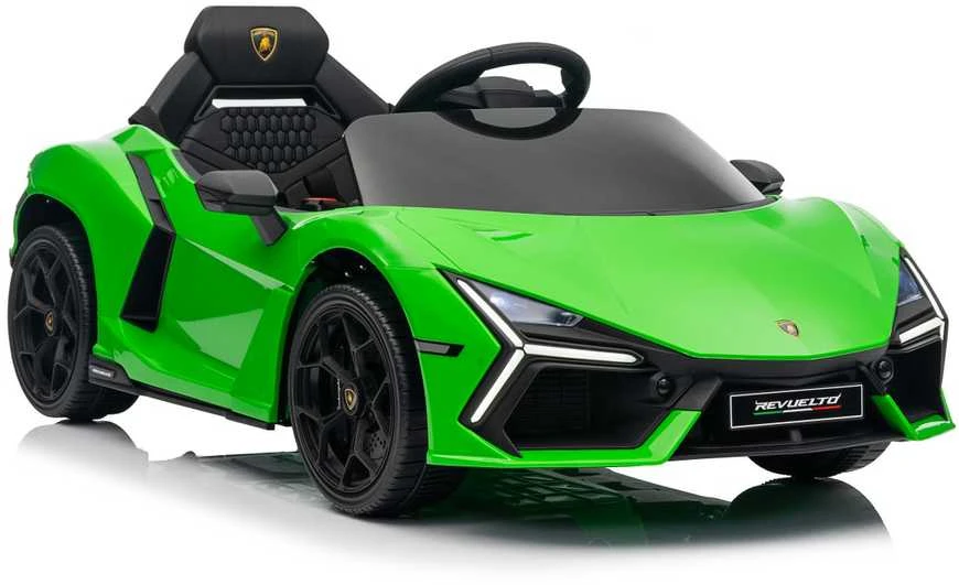 Ramiz Elektromobilis Lamborghini Revuelto, Žalias