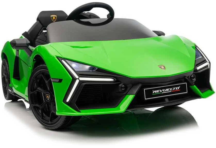 Ramiz Elektromobilis Lamborghini Revuelto, Žalias