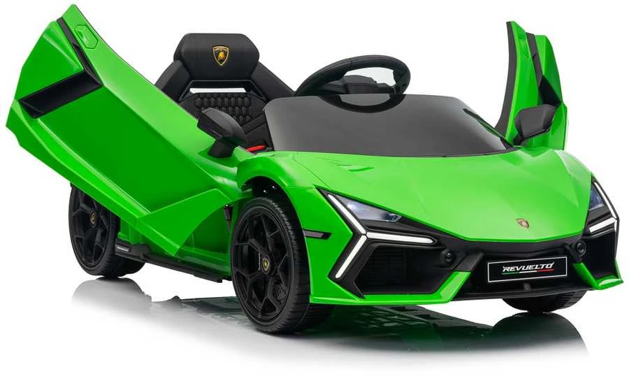 Ramiz Elektromobilis Lamborghini Revuelto, Žalias