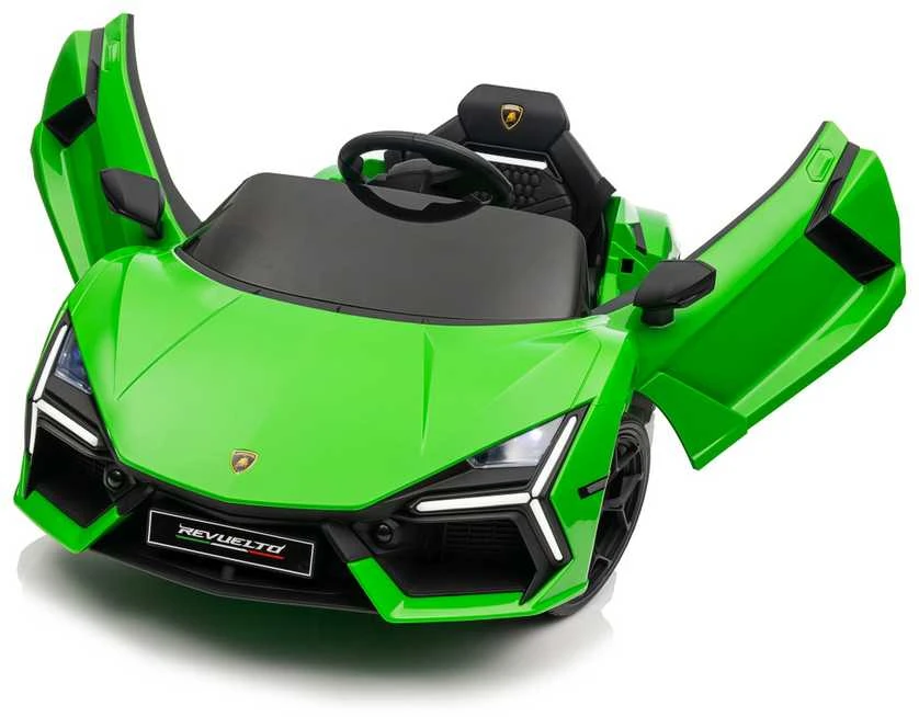Ramiz Elektromobilis Lamborghini Revuelto, Žalias