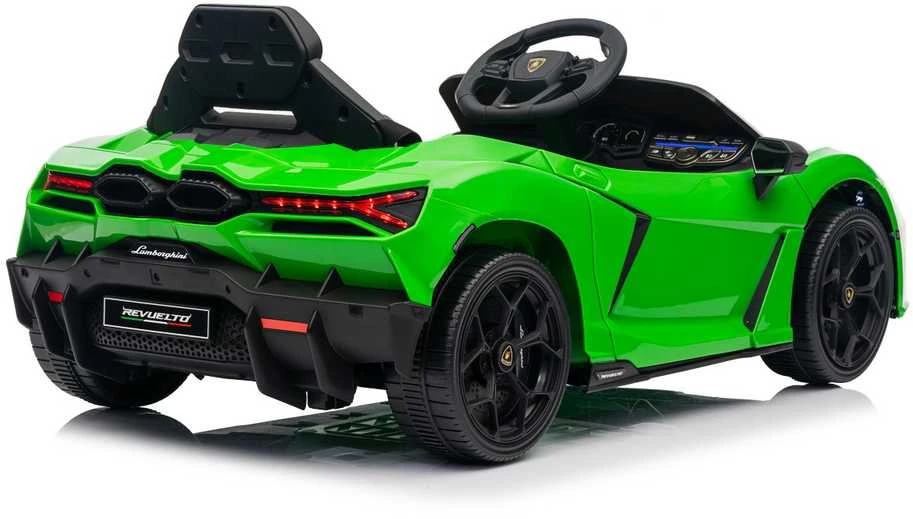 Ramiz Elektromobilis Lamborghini Revuelto, Žalias