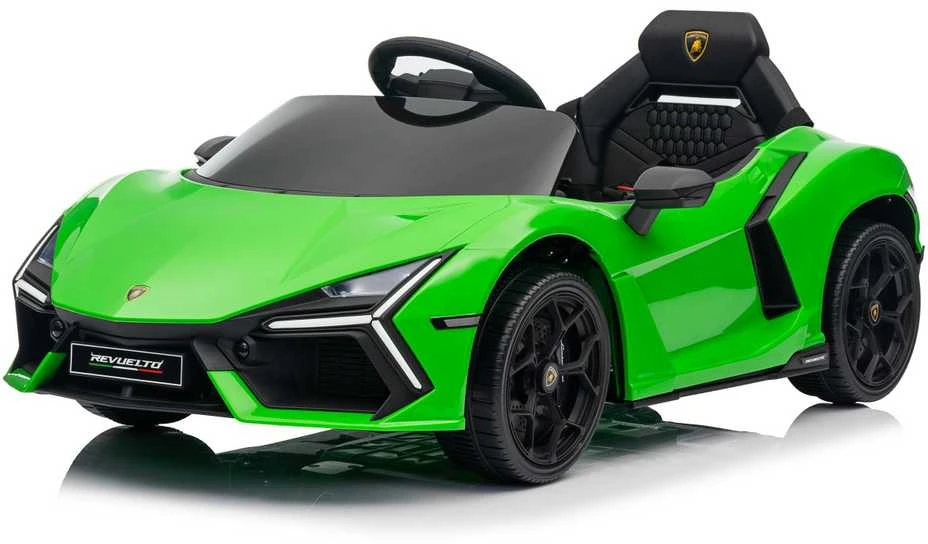 Ramiz Elektromobilis Lamborghini Revuelto, Žalias