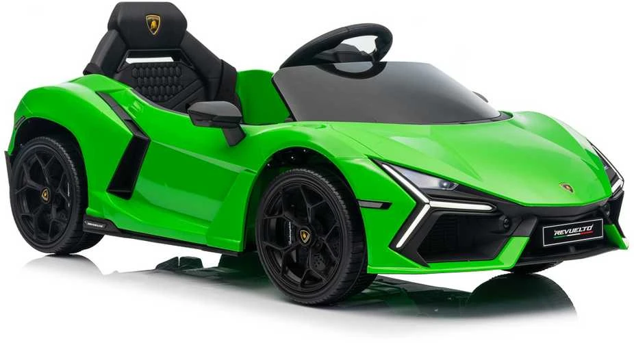 Ramiz Elektromobilis Lamborghini Revuelto, Žalias