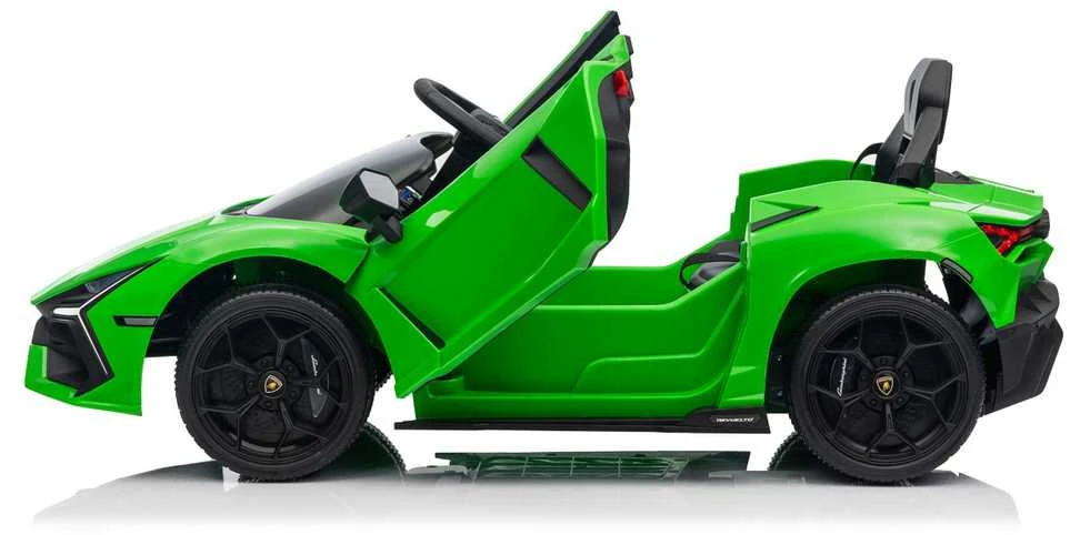 Ramiz Elektromobilis Lamborghini Revuelto, Žalias