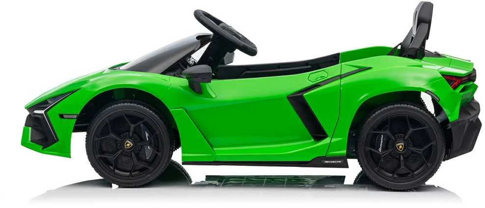 Ramiz Elektromobilis Lamborghini Revuelto, Žalias