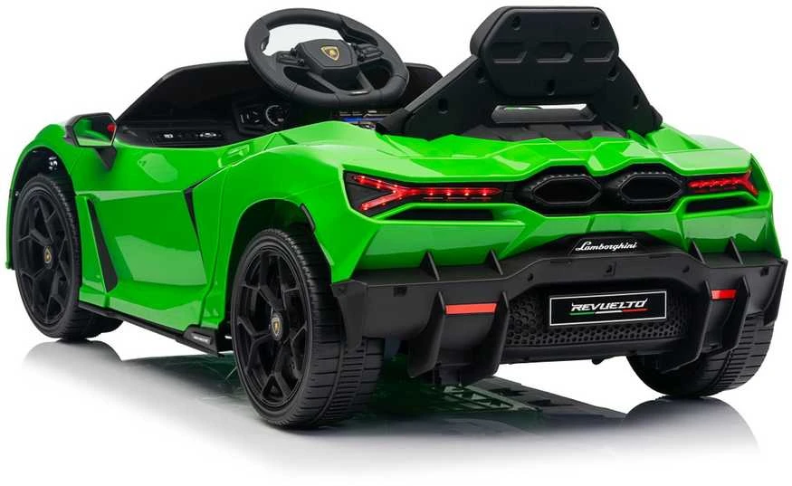 Ramiz Elektromobilis Lamborghini Revuelto, Žalias