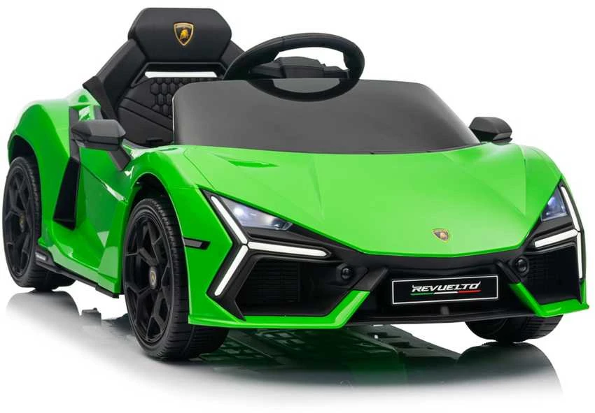 Ramiz Elektromobilis Lamborghini Revuelto, Žalias