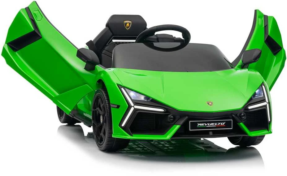 Ramiz Elektromobilis Lamborghini Revuelto, Žalias
