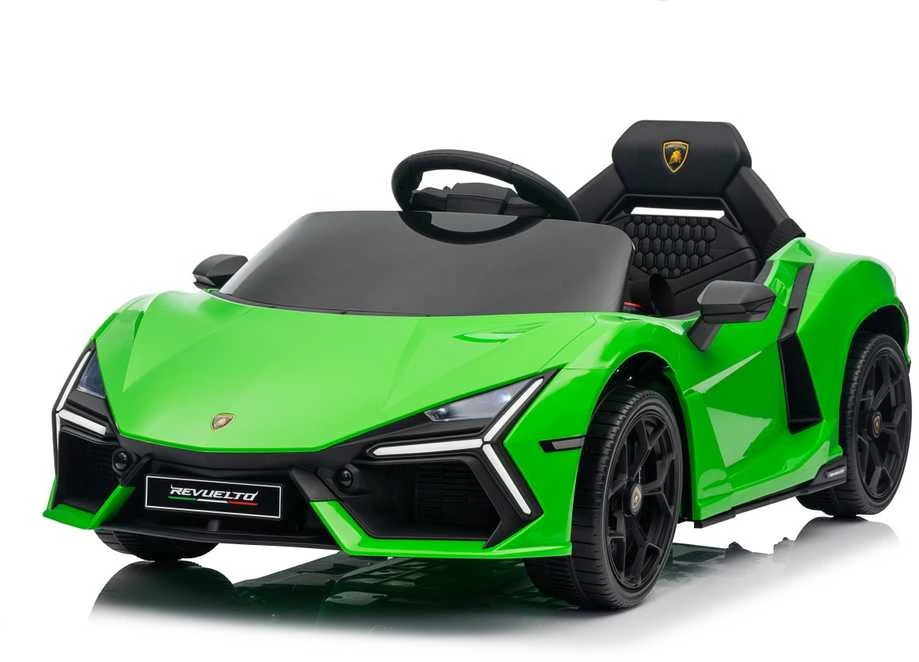 Ramiz Elektromobilis Lamborghini Revuelto, Žalias