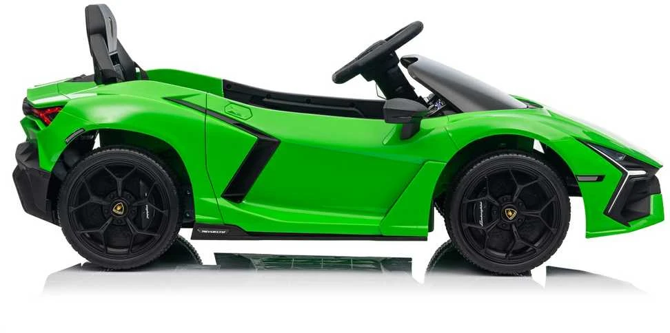 Ramiz Elektromobilis Lamborghini Revuelto, Žalias