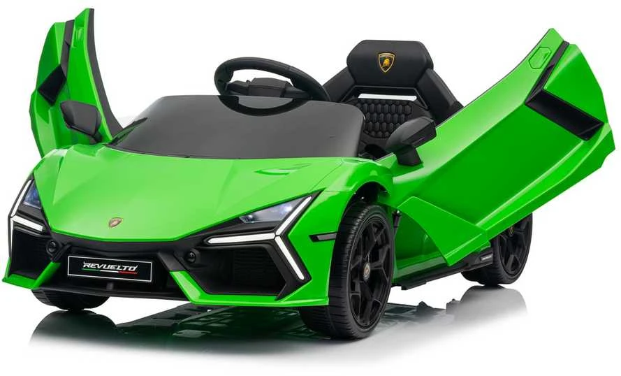 Ramiz Elektromobilis Lamborghini Revuelto, Žalias