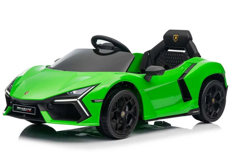 Ramiz Elektromobilis Lamborghini Revuelto, Žalias
