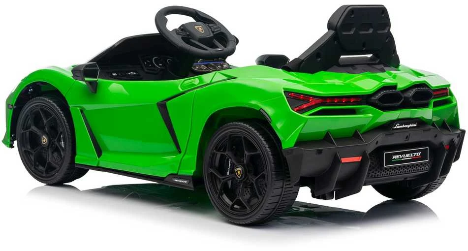 Ramiz Elektromobilis Lamborghini Revuelto, Žalias