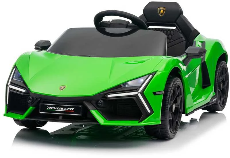 Ramiz Elektromobilis Lamborghini Revuelto, Žalias