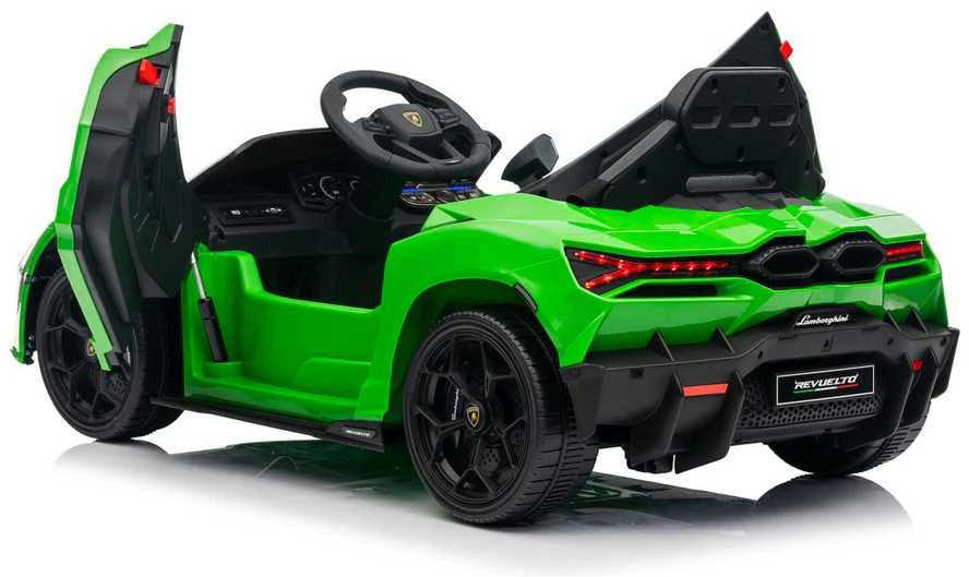 Ramiz Elektromobilis Lamborghini Revuelto, Žalias
