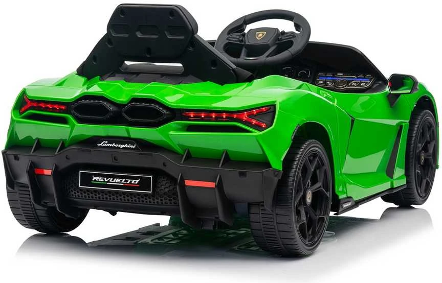 Ramiz Elektromobilis Lamborghini Revuelto, Žalias