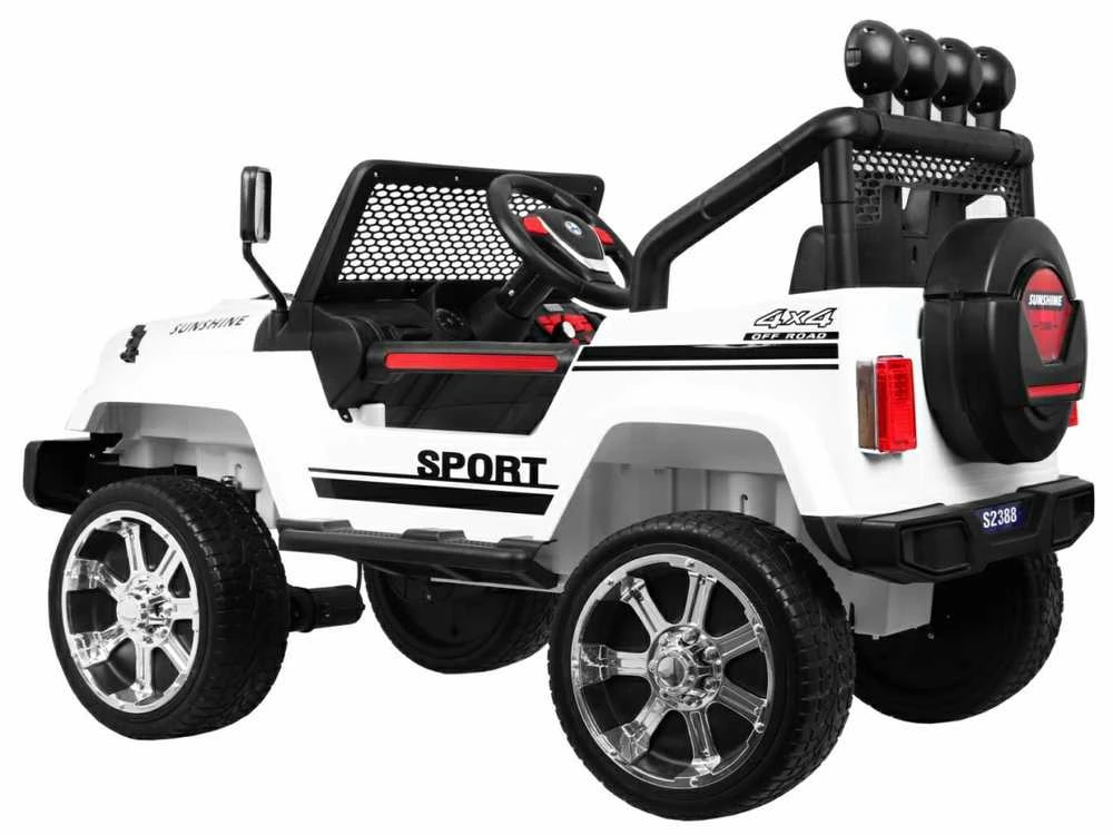 Ramiz Elektromobilis vaikams RAPTOR DRIFTER 4X4 S2388 Baltas