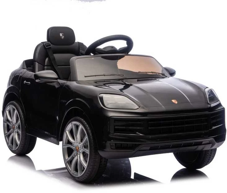 Elektromobilis Porsche Cayenne, Juodas