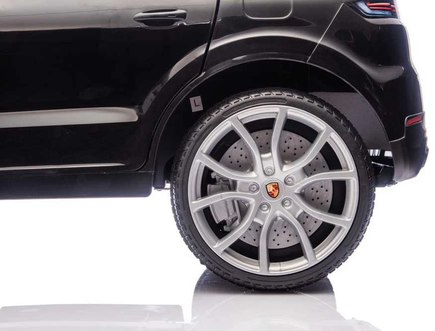 Elektromobilis Porsche Cayenne, Juodas