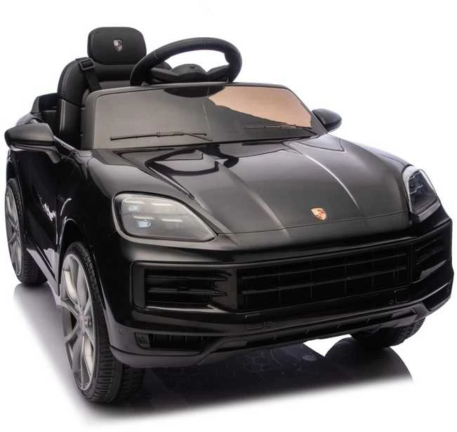 Elektromobilis Porsche Cayenne, Juodas