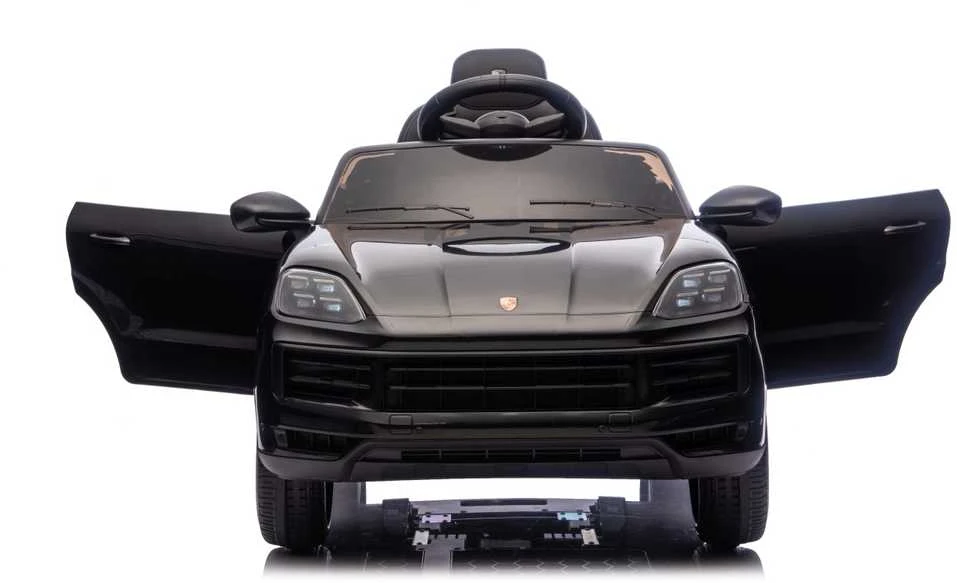 Elektromobilis Porsche Cayenne, Juodas